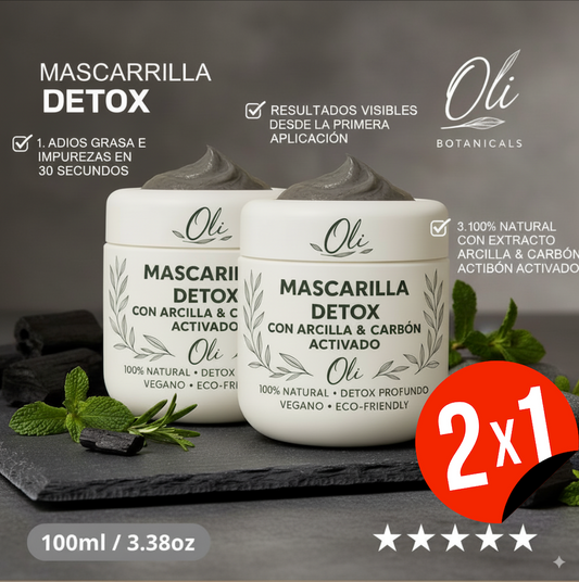 PROMO 2X1‼️ ✨Detox Glow Mask™ – Purifica tu piel en 30 segundos.