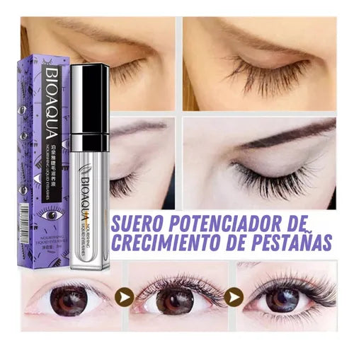 ¡SÉRUM BIOAQUA© - Recupera Cejas y Pestañas Pobladas en 12 Días!