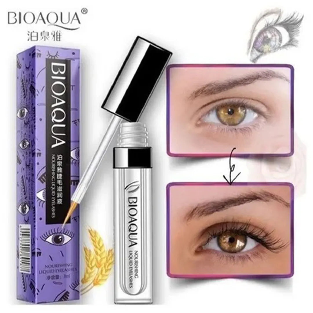 ¡SÉRUM BIOAQUA© - Recupera Cejas y Pestañas Pobladas en 12 Días!
